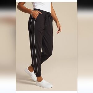 Maurices High Rise Piping Traveler Pull On Jogger 3X NWT